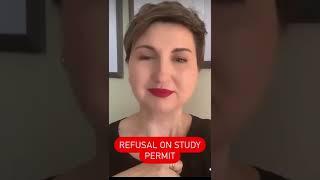 #canada #study  permit application refused ??  solution ️