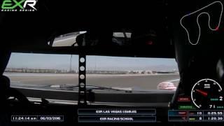 EXR LV02-Mike-Bennett-1:19.18- onboard lap at Las Vegas 1.5 Miles track