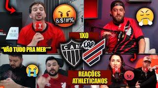 REAÇÕES dos ATHLETICANOS FURIOSOS com o REBAIXAMENTO - ATLÉTICO-MG 1X0 ATHLETICO-PR [REACT]