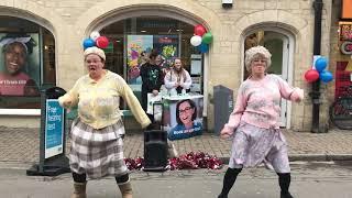 Dancing Grannies do Vanilla Ice