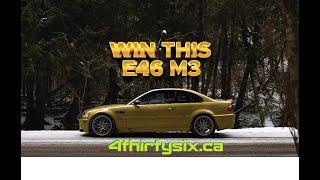 WIN an E46 M3 with 4 Thirty Six!!