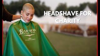 Spontaneous Headshave At Charity Event - Barbershop Stories