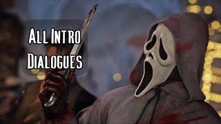 Mortal Kombat 1 - All Ghostface Intro Dialogues