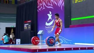 Men's Weightlifting 77Kg Final - Singapore 2010 Youth Games