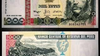  1000 Intis ~ Peru 1988 