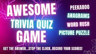 BRAND NEW Quiz Game | Great Family Fun | NEW Games