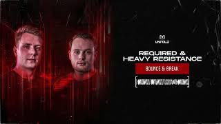 Required & Heavy Resistance  – Bounce & Break