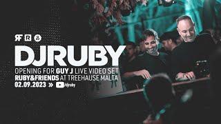 DJ Ruby Opening For Guy J - Live Video Set at Ruby&friends, Treehaus Malta, 02.09.23