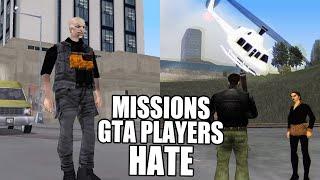 Most Frustrating Missions Players HATE in GTA 3