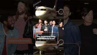 HOT: Cận cảnh Maroon 5 xuống chuyên cơ tại sân bay Phú Quốc. #Disoisaodi #Maroon5