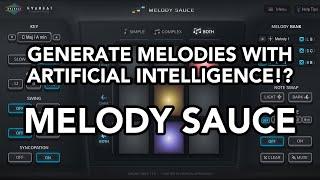 Generate Melodies with Artificial Intelligence! (MELODY SAUCE REVIEW)