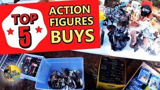 INSANE ACTION FIGURE GARAGE SALE SCORES!