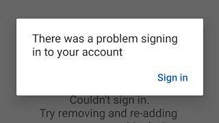 There Was A Problem Signing Into Your Account | samsung