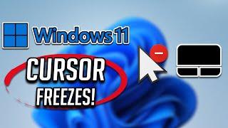 How to Fix Cursor Problem Windows 11 - Cursor Freezes, Cursor Hangs, Cursor Disappears, Cursor Jumps