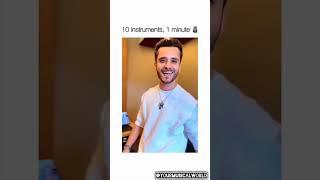 10 Instruments In 1 Minute | Tum Mile Dil Khile | Raghav x @YourMusicalWorld #music #audio #popular