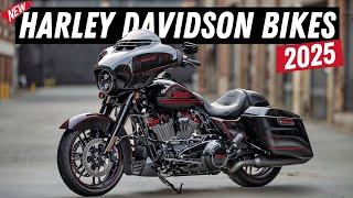 7 New Harley Davidson Motorcycles For 2025