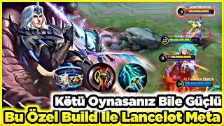 Tank Lancelot İle Her Maç MVP Olun Hem Ölmüyor Hem Tek Atıyor Yuhhhh Mobile Legends