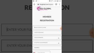 How to register new user in B4U  global watch full vedio joing link in