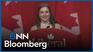 ‘Dad, I’m so proud of you’: Ella-Grace Trudeau on father’s tenure as prime minister