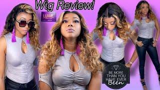 NEW FABULOUS BEYON-CELEBRITY STYLE OMBRE FRONTAL LACE WIG|Easy wig install/BabyHair/Day Outfit️‍