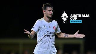 Lions FC v Western Sydney Wanderers | Highlights | Australia Cup 2024 Round of 16