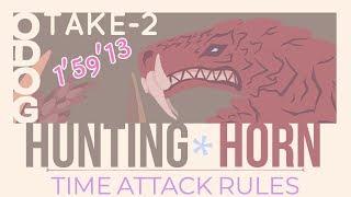 [MHW] Odogaron solo (Hunting Horn) - TA Rules - 1'59'13