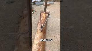 simple tool for splitting wood 🪓 | amazing tools videos in the world #shorts #tools #tricks