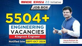 Government Jobs for Engineers | Recruitment Via GATE | ESE 2025 | CIL, BMC, GPSC, MPSC, NTPC