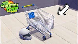 NEW DRIVABLE SHOPPING CART - FASTEST VEHICLE IN PERAJARVI | My Summer Car Mod #80