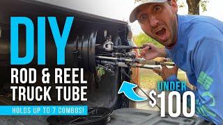 DIY Rod and Reel Storage Tube for Truck (Holds up to 7 COMBOS!)