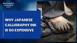 Why Japanese Calligraphy Ink Is So Expensive