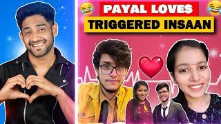 Payal Zone Loves @triggeredinsaan and @Thugesh ! 