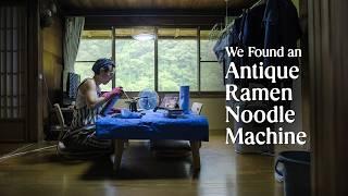 We Bought (& Restored) an Antique Ramen Machine | Antique Shopping in Japan