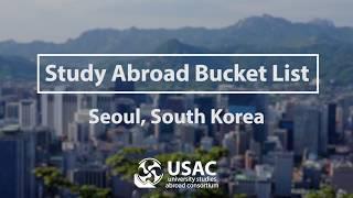 USAC Study Abroad Bucket List - Seoul