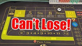 We haven't Lost playing this Craps Strategy (No Clickbait) || Weezy