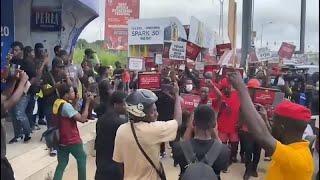 Thousands demonstrate in Accra against illegal mining in Ghana