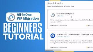 How To Use All In One WP Migration Plugin (2025) Easy Tutorial