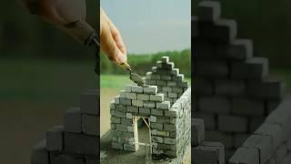 How to build a one - story House #vfuho #miniature #house #diy