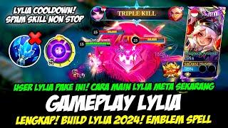 CARA MAIN LYLIA STARLIGHT SKIN + COMBO LYLIA TERBARUBUILD LYLIA TERSAKIT 2024GAMEPLAY LYLIA GLOBAL