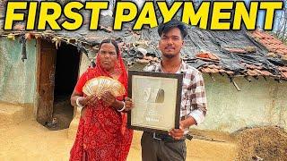 youtube first PAYMENT  !! Mummy reaction