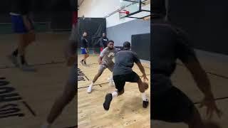 ISO Joe's footwork is ELITE  #shorts