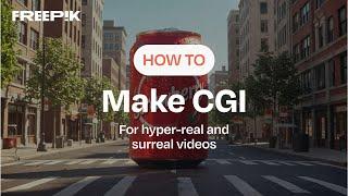 How to make CGI ads with AI – Easy AI CGI Tutorial | Freepik How-To
