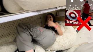 HIDE N SEEK IN TARGET (WE GOT KICKED OUT)