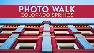 PHOTO WALK || Wandering Downtown COLORADO SPRINGS with my NIKON Z6