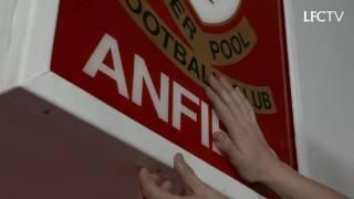 Iconic 'THIS IS ANFIELD' sign restored to Main Stand tunnel