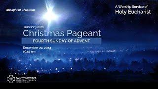 December 22, 2024 10:15 am - Christmas Pageant at St. Timothy's Episcopal Church, Iowa