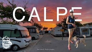 Motorhome Tour of Spain - walking tour of Calpe