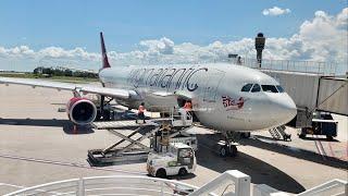 My Virgin Atlantic Upper Class Flight Experience To London England -Unusual Seat Setup & Laydown Bed