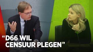 Van Houwelingen confronteert D66: Censuur door mensen die zélf nepnieuws verspreiden?!