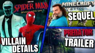 Spider-Man 4 Villain Details, Minecraft Movie 2, Predator Trailer & MORE!!
